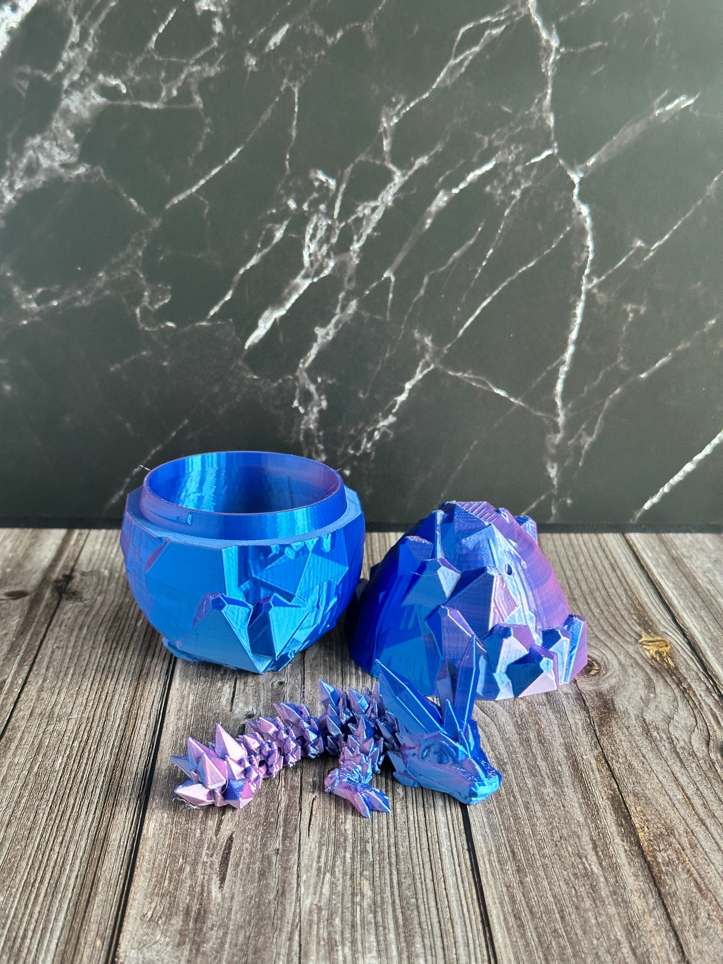 Flexi Dragon & Crystal Egg