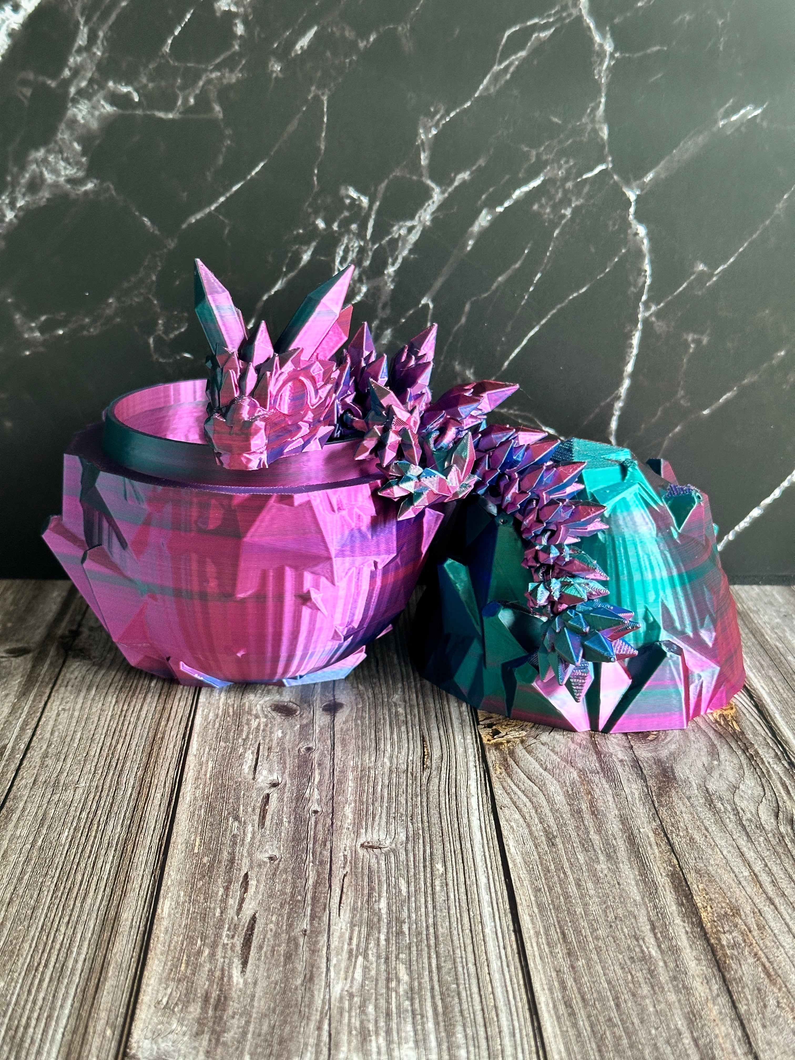 Flexi Dragon & Crystal Egg