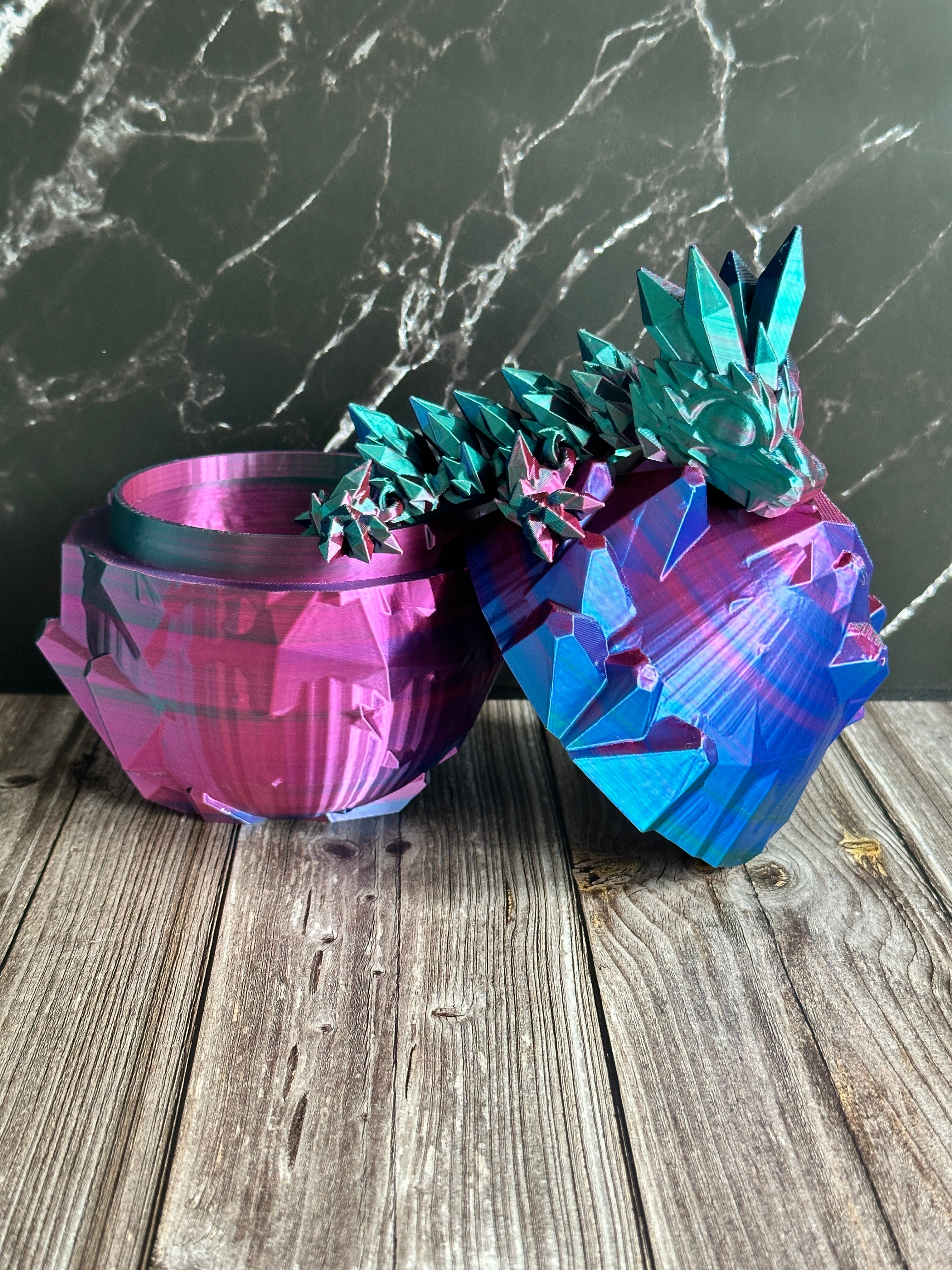 Flexi Dragon & Crystal Egg
