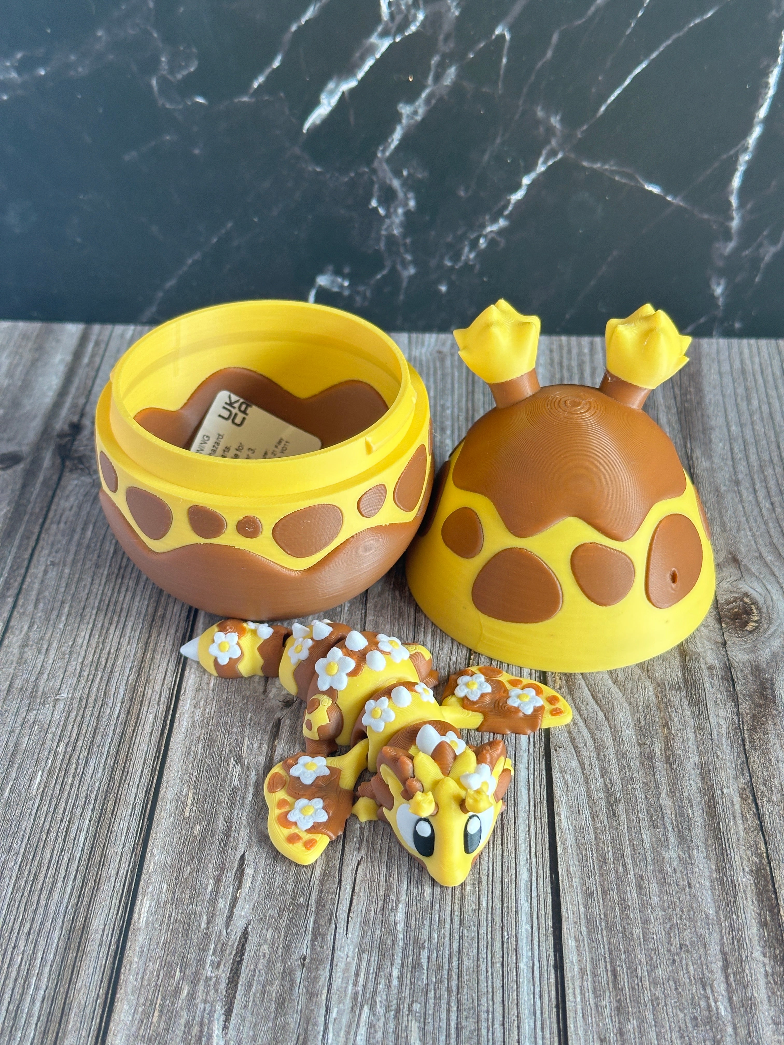 Bumble Bee Dragon & Egg