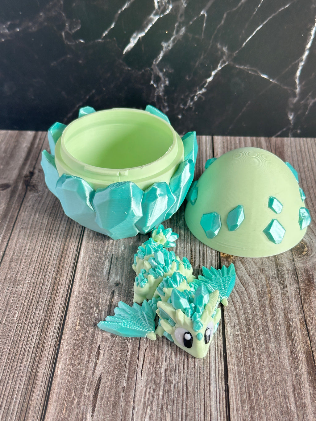 Crystalline Dragon & Egg