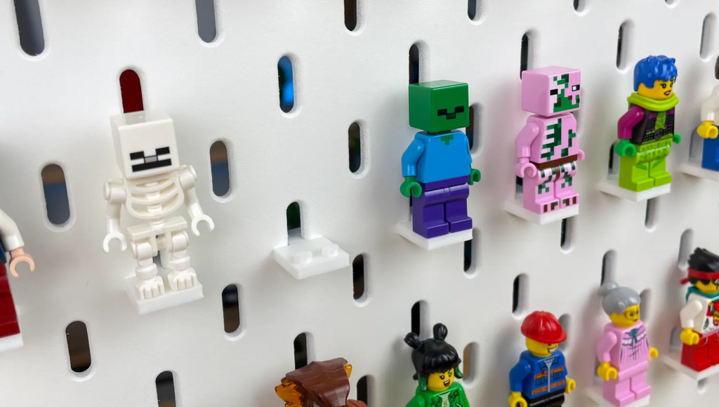 Minifigure Plate for Ikea Skadis Board