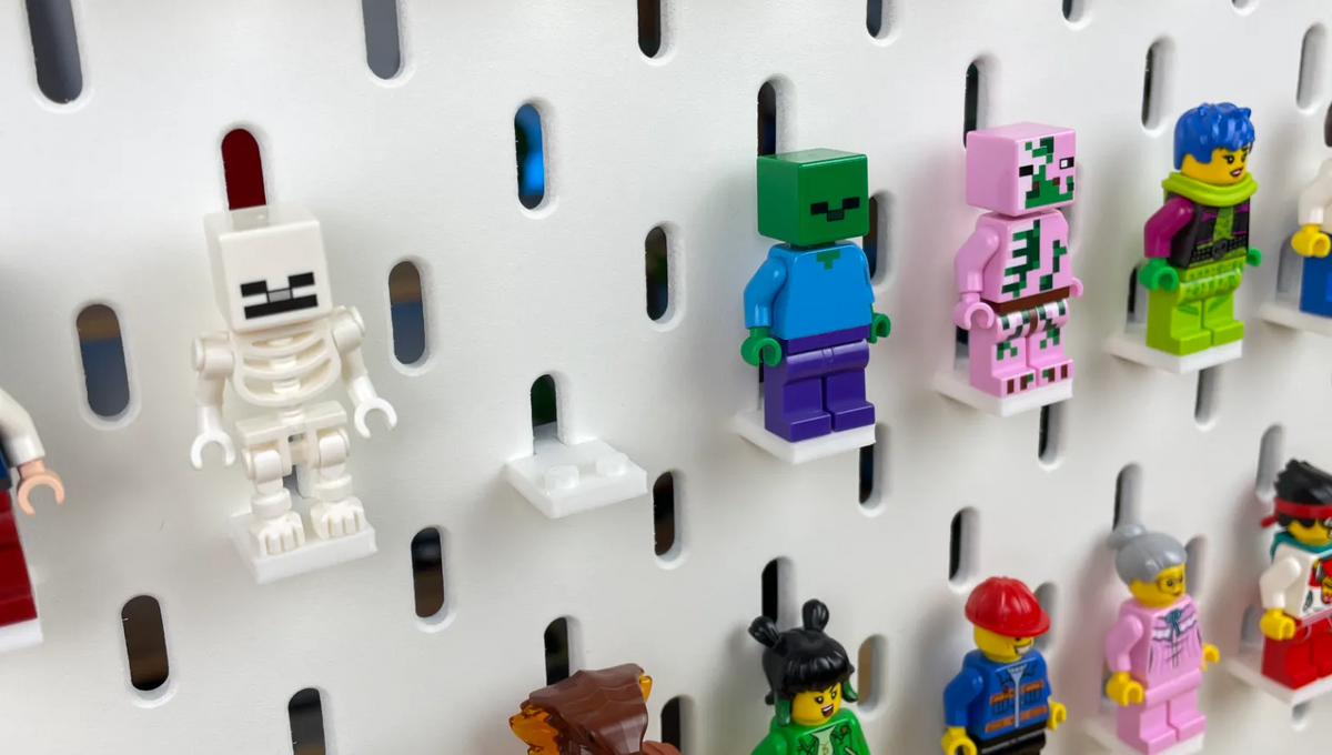 Minifigure Plate for Ikea Skadis Board