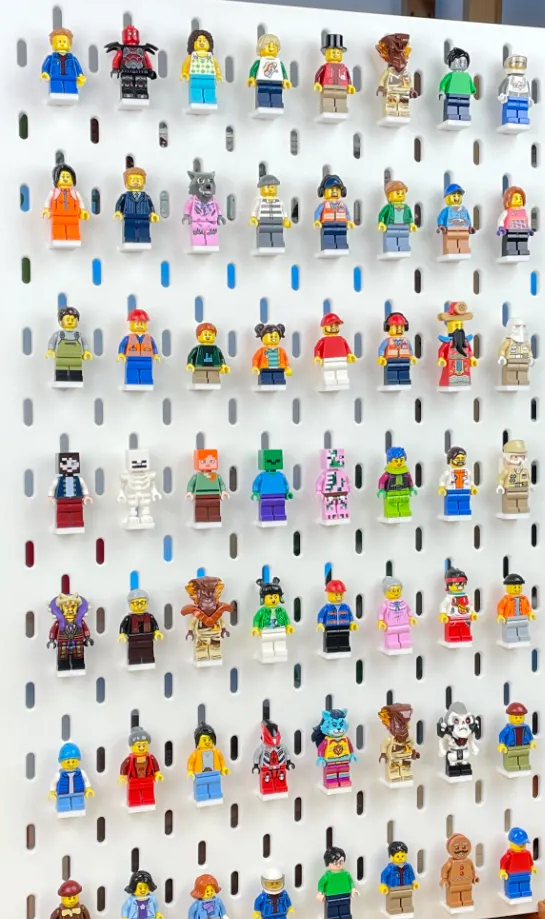 Minifigure Plate for Ikea Skadis Board