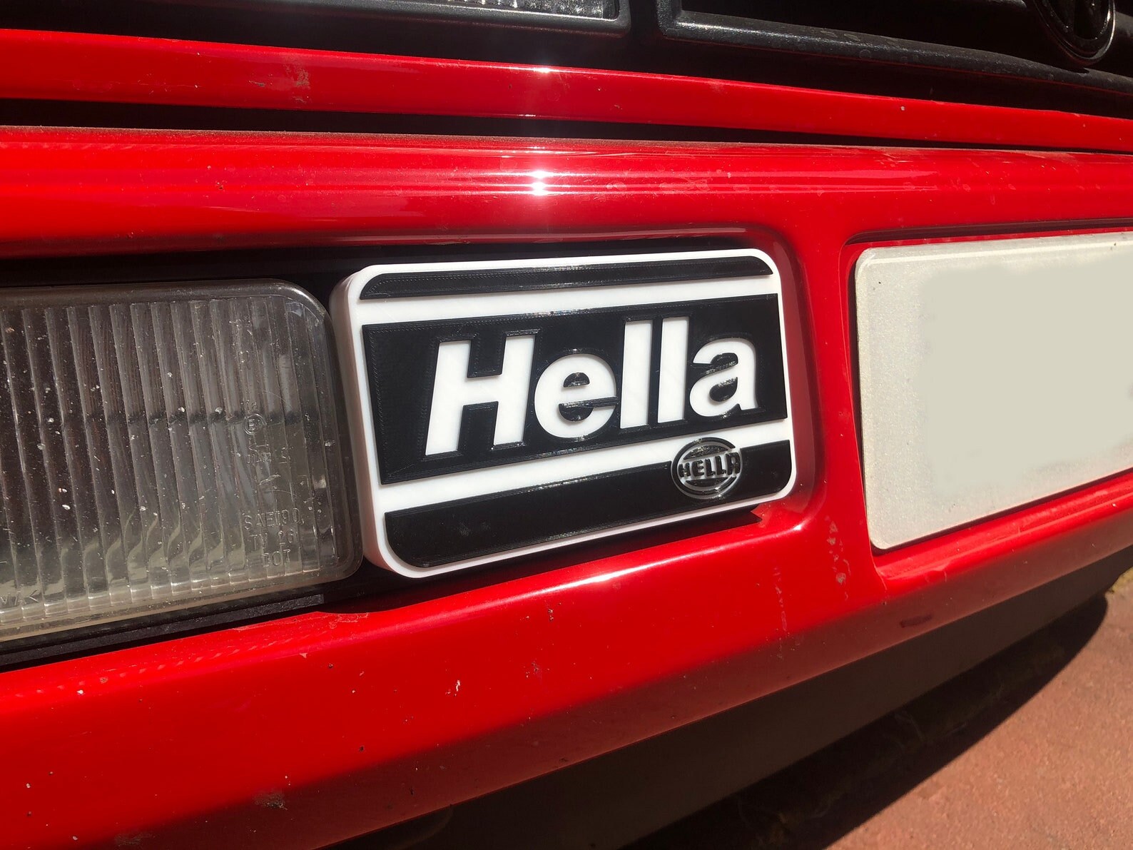 VW Corrado Hella Fog Light Covers