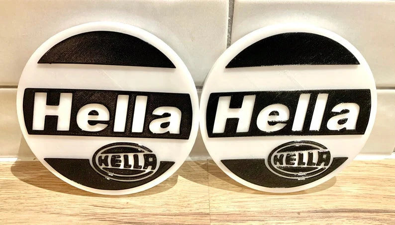 VW Golf MK2 Hella Spot Lamp Covers