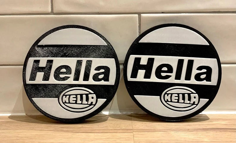 VW Golf MK2 Hella Spot Lamp Covers